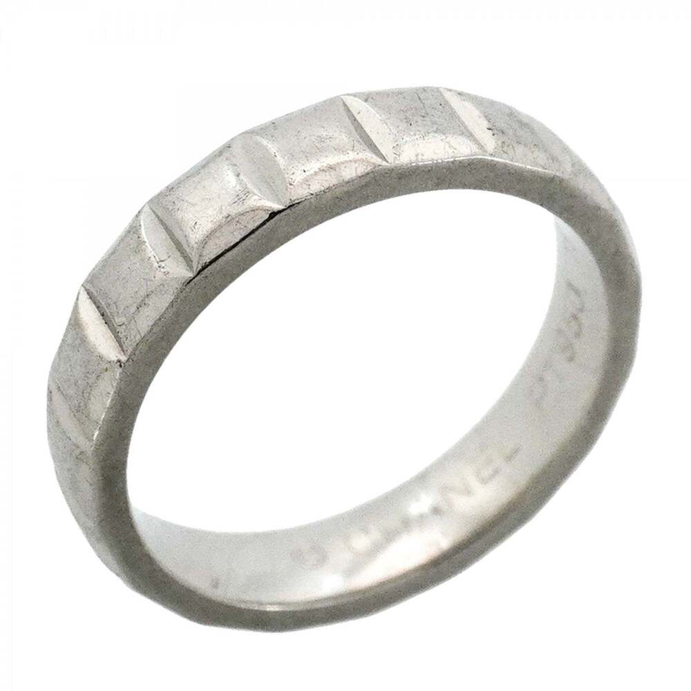 CHANEL Silver Ring #46